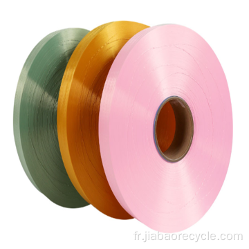 Échantillon gratuit de bons fils de polyester teints par solidité des couleurs